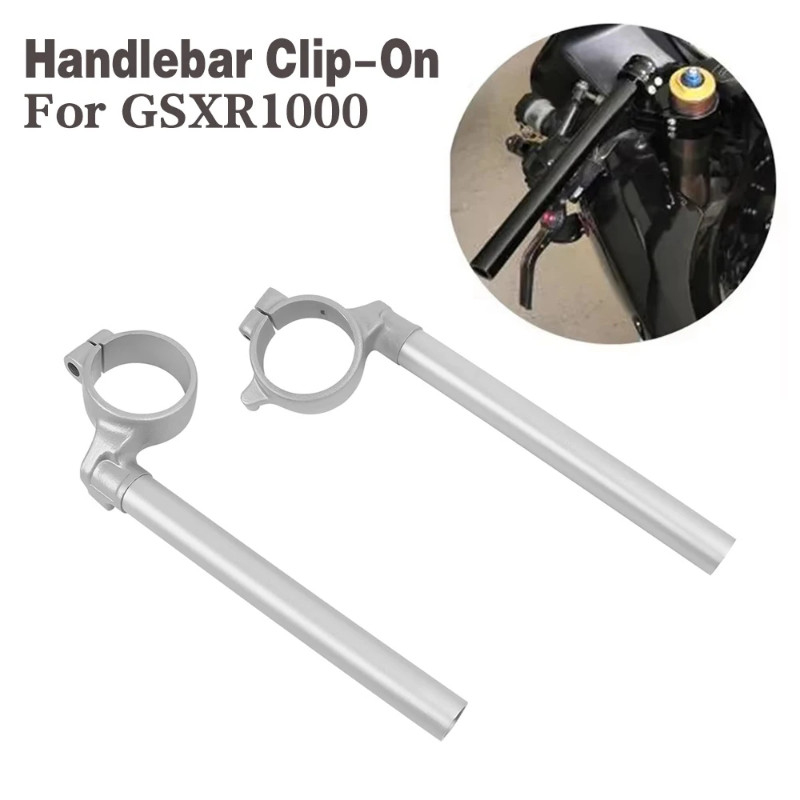 For SUZUKI GSX-R GSXR 1000 GSXR1000 2005-2008 K5 K6 K7 K8 49mm Fork Tube Clip-On Handlebars Clip On