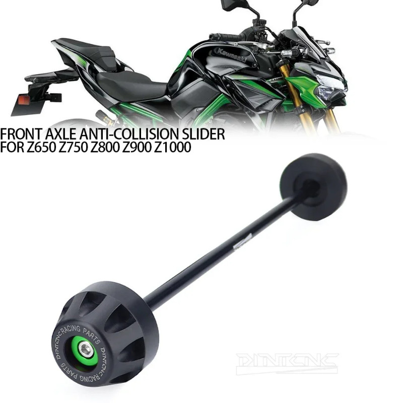 Front Axle Fork Wheel Protector For KAWASAKI Z1000 Z900 Z900SE Z900RS Z800 Z750 Z750S Z650 Motorcyc