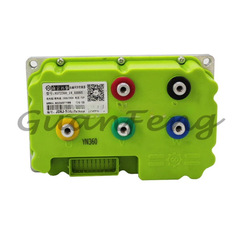 ND72360 48-72V Sine Wave Vector Weak Magnetic Controller 190A/360A DC  Bluetooth Debugging Programm