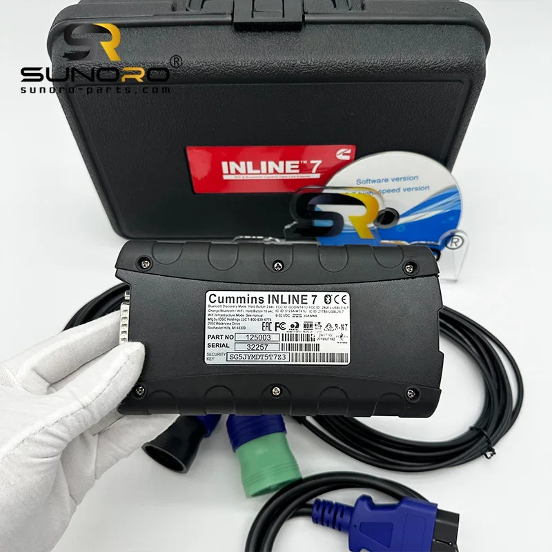 Original INLINE 7 Data Link Adapter for Cummins Trucks Cummins 8.7 Software Cummins Diagnostic Tool