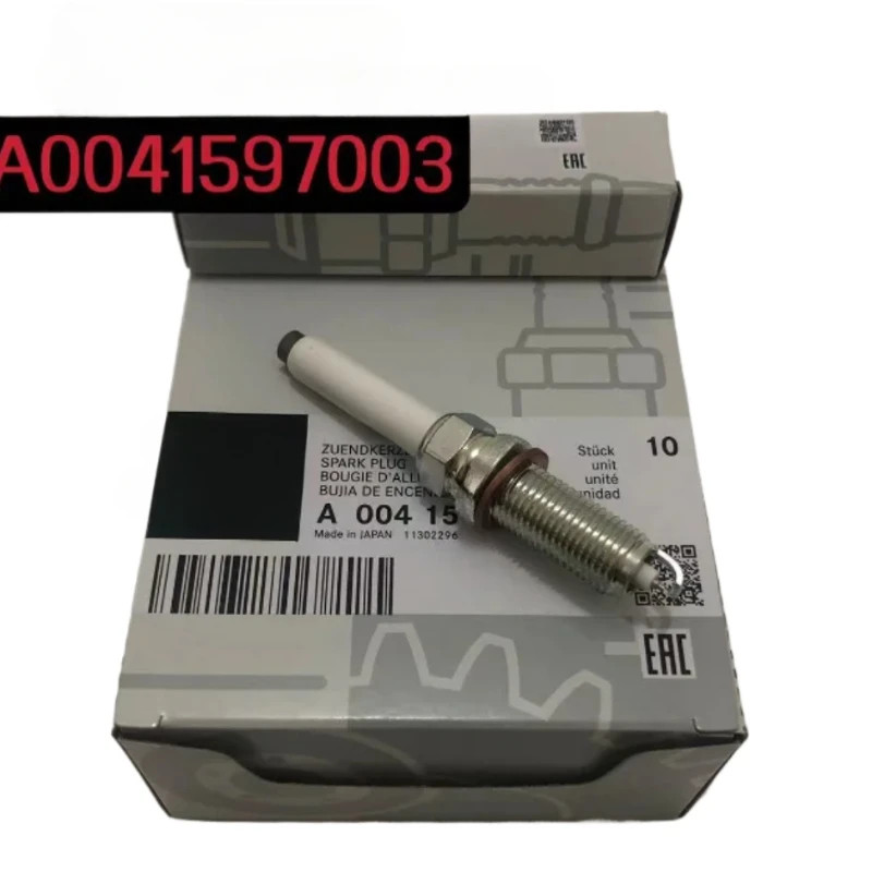 4/6PCS 0041597003 Iridium Platinum Spark Plug For Mercedes-Benz A/B/C/E/GLA/GLC E260 S400L ML320 GL