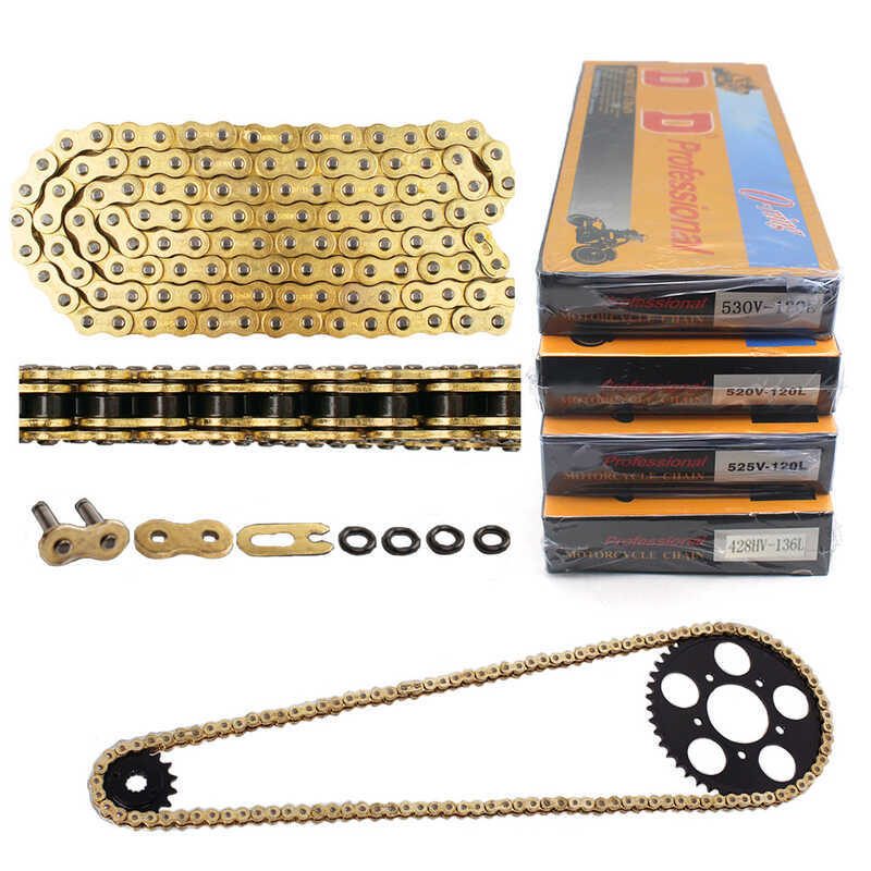 เหมาะสําหรับรถจักรยานยนต์ออฟโรด DID428 DID520 DID525 DID530 หนาซีลน้ํามันโซ่ทอง