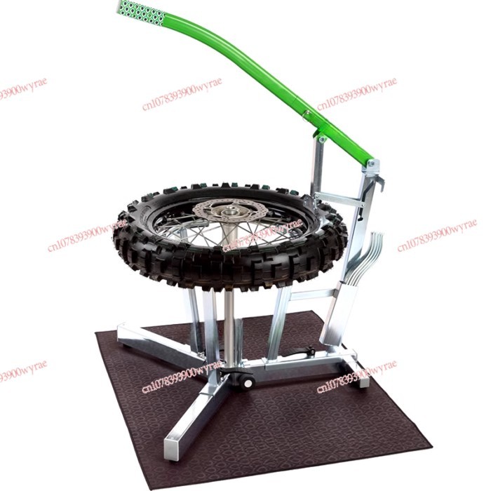 Off road motorcycle tire flipping rack, 3-minute tire flipping competition, quick tire repair