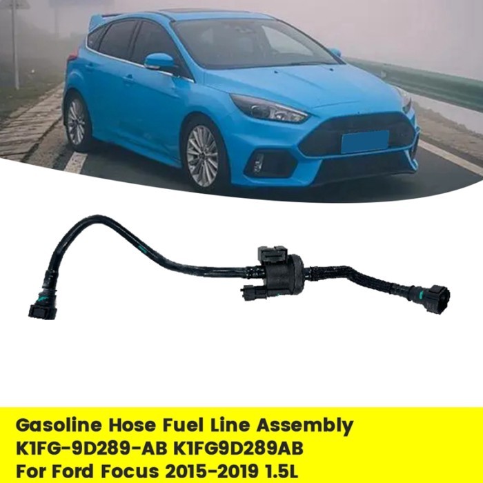 Gasoline Hose Fuel Line Assembly K1FG-9D289-AB K1FG9D289AB For Ford Focus 2015-2019 1.5L Carbon Can