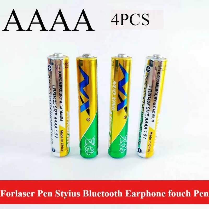 C 4Pcs AAAA E6 Lr61 Lr8d425 1.5V Alkae Battery For Stylus Laser Pen Touch Pen Bluetooth Earphone Cl