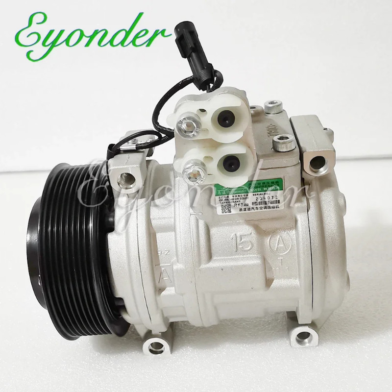 A/C AC Compressor Pump 10PA15C For John Deere Tractors 6000 7000 SERIES 6100 6110 6120 6200 6210 AL