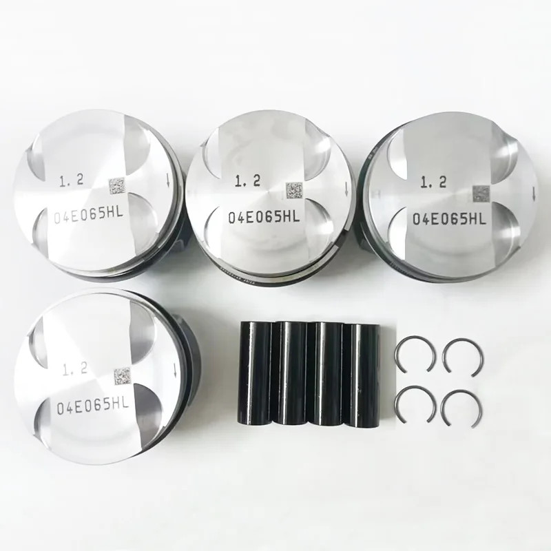 4 PCS 04E107065HL 04E107065EE 04E 107 065 EE Piston STD for Audi A3 8V1 8VS 8VA EA211 1.2 TSI CJZ C