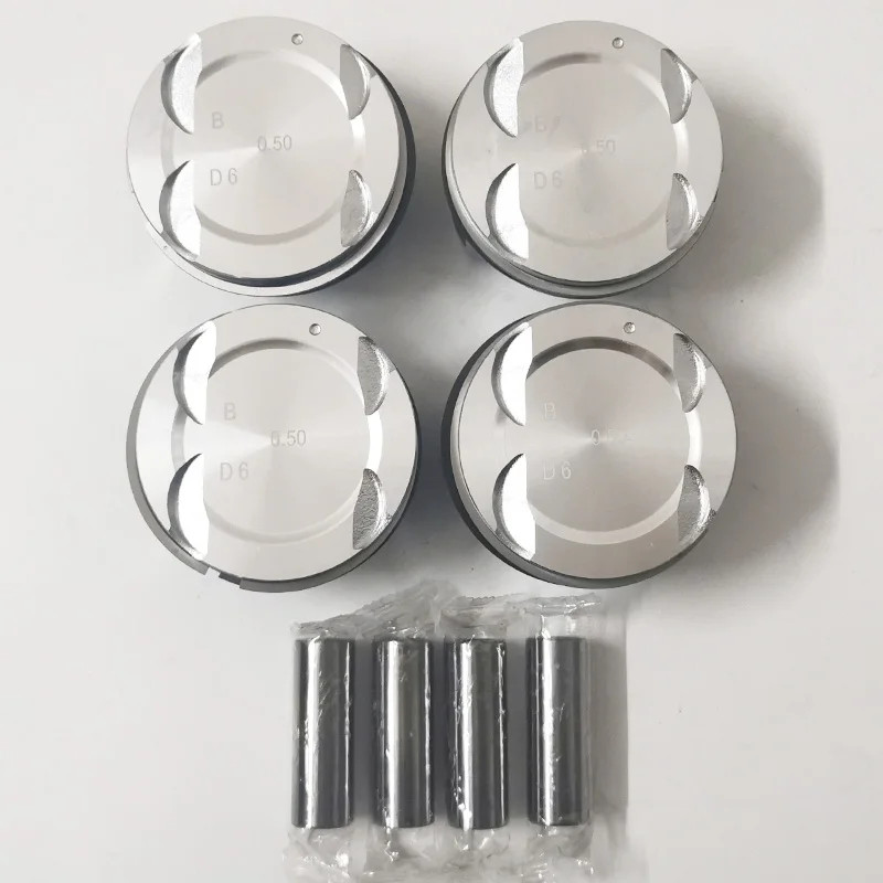 4 PCS 23410-2B900 23041-2B900 23041-2B910 23041-2B920 Engine Piston for Hyundai i30 1.6 G4FC Kia CE