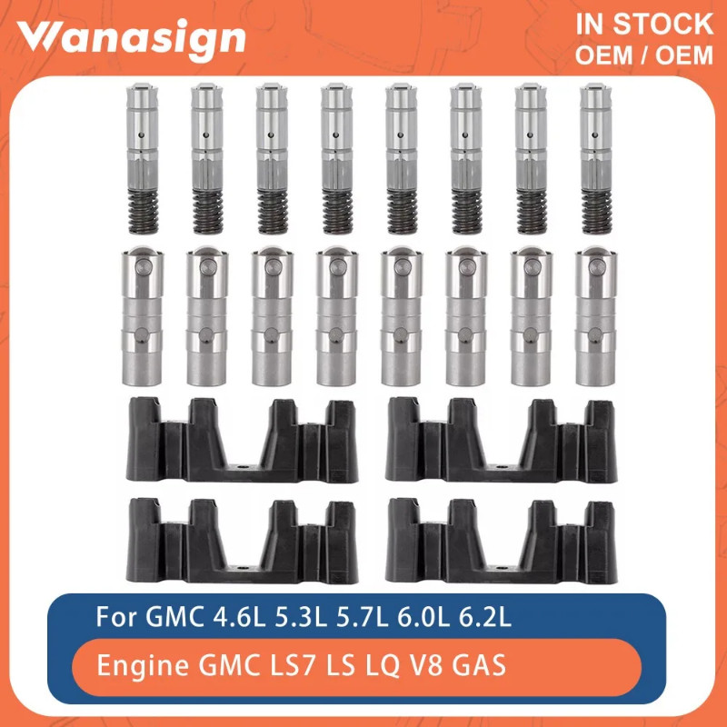 Engine Valve Lifter Trays Buckets Set Fit 4.8 5.3 6.2 L For Chevrolet Buick GMC LS1 LS2 LS7 LS 4.8L