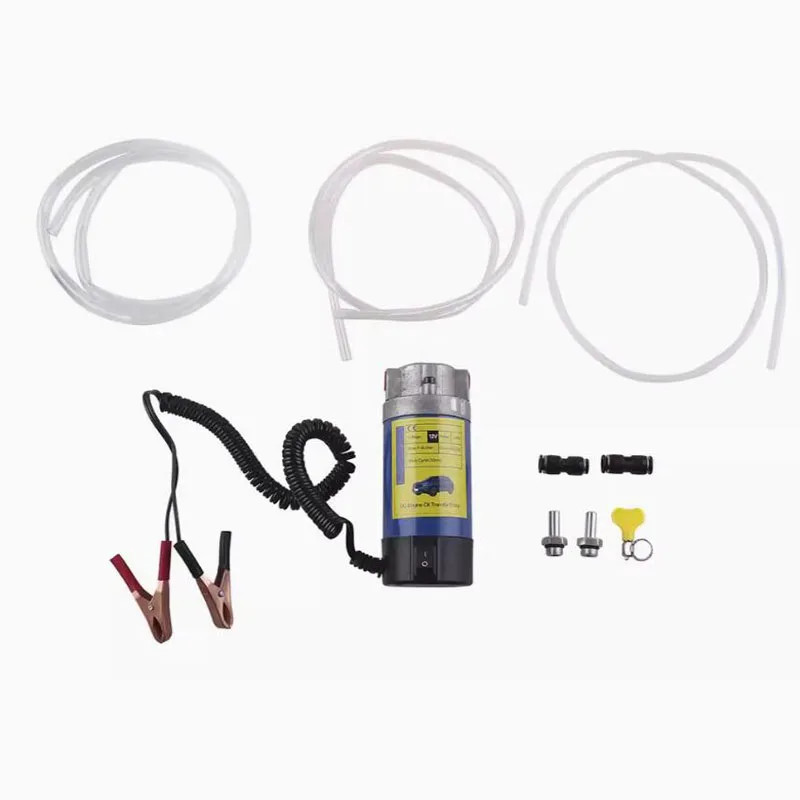 Portable mini engine oil changer gear oil pump car oil electric oil well pump fuel pump DC 12/24V 1