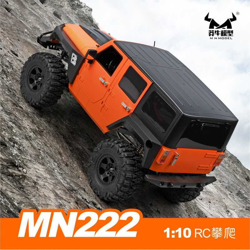 Mangniu MN222 รีโมทคอนโทรลปีนเขารถออฟโรด 1: 10 ขนาดเต็ม RC ผู้ใหญ่สี่ล้อมืออาชีพ