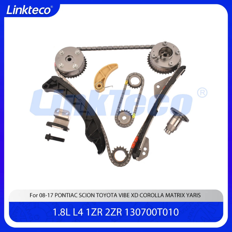 Engine part Timing chain kit Fit 1.8 L T L4 1ZR 2ZR For 08-17 1.8L PONTIAC SCION TOYOTA VIBE XD COR