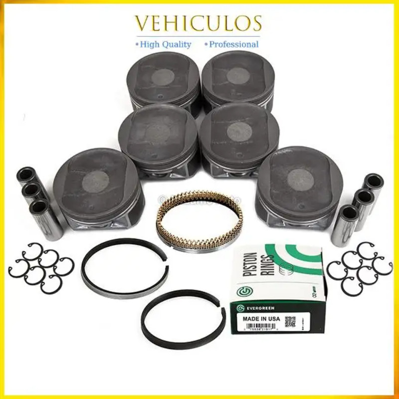 12010-EA200 12010-EA20B 6pcs Engine Piston Set For 05-10 Nissan Frontier Pathfinder Xterra VQ40DE 4