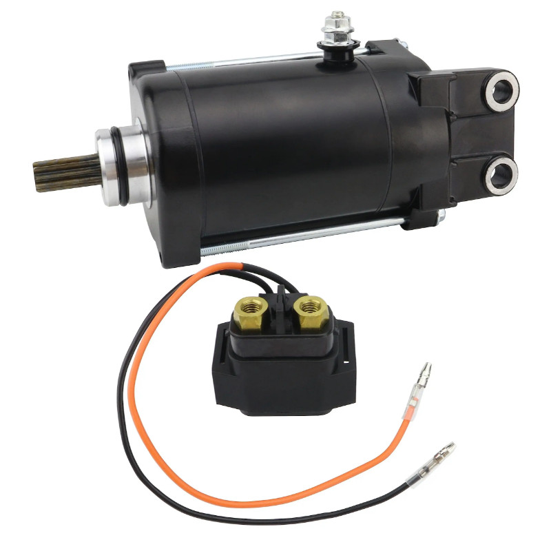 Starter & Relay for Yamaha WaveRunner FX FX Cruiser HO FX1000 FX1100 04-08 05-09 AR230/SX230/SR230