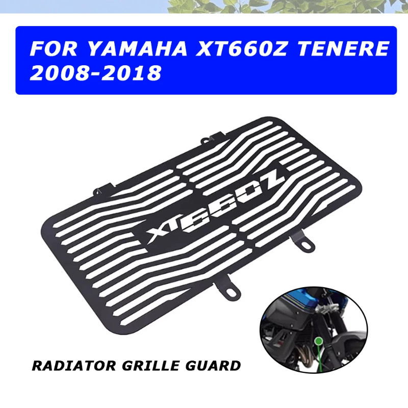 For YAMAHA XT660Z Tenere XT 660 Z XT 660Z XT660 Z 2008 - 2018 Motorcycle Accessories Radiator Grill