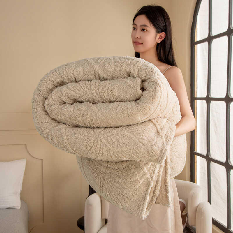 2025 การค้าต่างประเทศ Plus กํามะหยี่หนา Taffe ขนแกะผ้าห่มปกผ้าห่มผ้านวมโซฟา Nap B