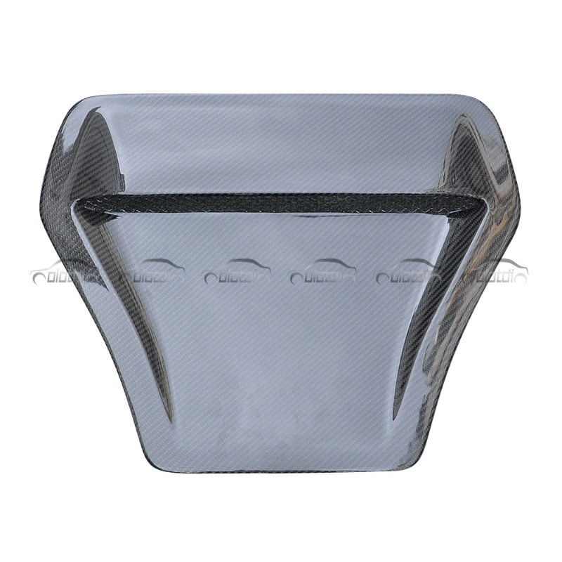 Carbon Fiber Front Engine Hood Air Intake Vent Cover For Honda CIVIC OEM FK8 2017+ Hatchback  Auto