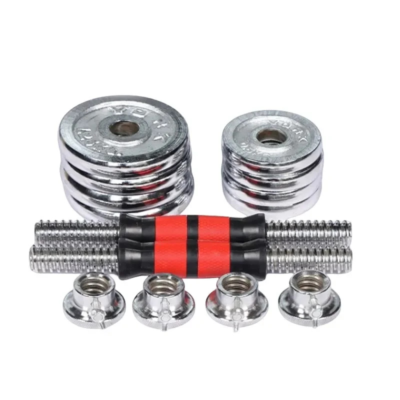 Dumbbell Male Fitness Home Equipment Female Adjustable Weight Set Solid Iron 10kg Dumbbell Electrop