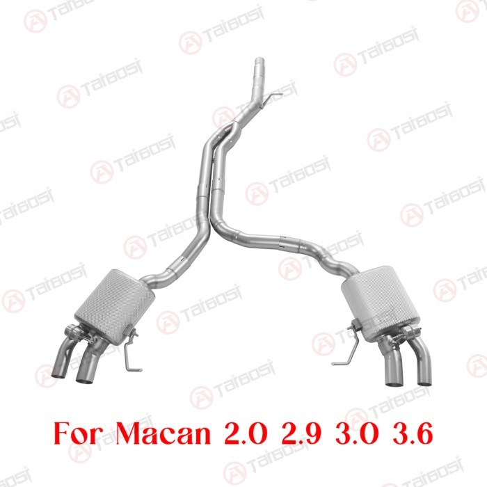 For Porsche Macan S GTS 2014-2023 2.0T 2.9T 3.0T 3.6 Car Exhaust Escape System Taibosi Performance