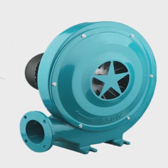 New Electric Centrifugal Blower Aluminum Case Fan Copper Medium Pressure Blower Medium Pressure Fan