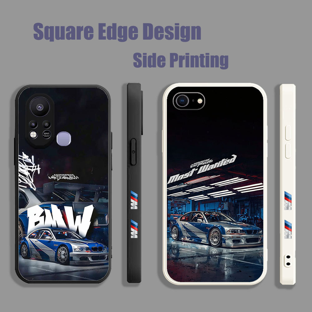 ปลอกสําหรับ Infinix Smart 5 Hot 9Play Hot 10 11s 10i 4 Hot 10S 11PLAY Bmw M4 Gt4 SZA21 เคสโทรศัพท์ขอ