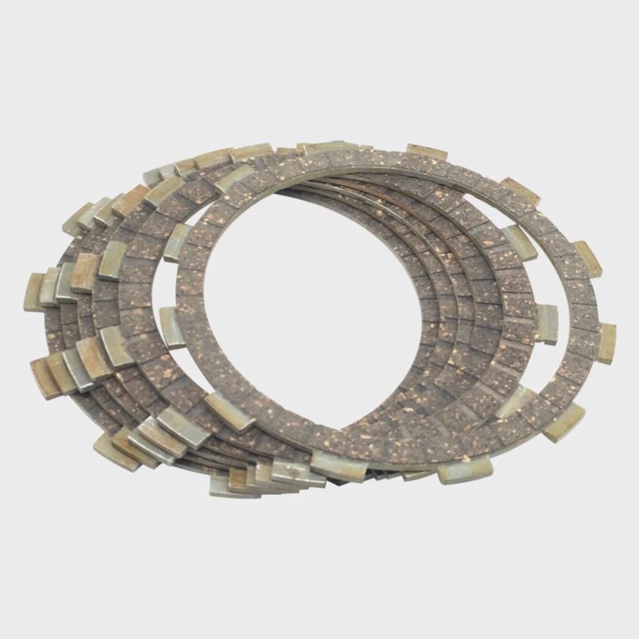 6Pcs Motorcycle Friction Clutch discs Plates For Yamaha IT175 Racer 1980-1983 IT200 competition 198