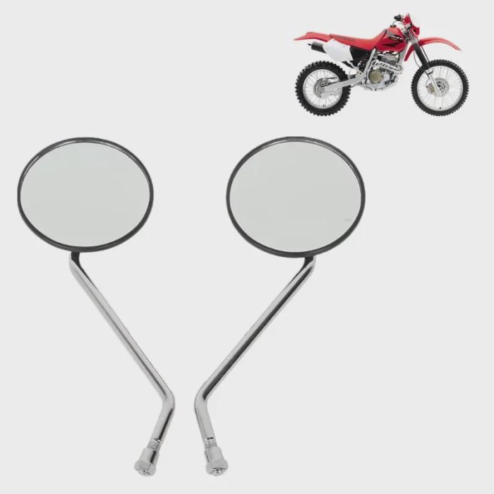 For Honda XR80 230 TLR200 XR200 125 CT110 CG125 XL250 400 XR250 XR400 XR600 Motorcycle 10mm Rear Vi