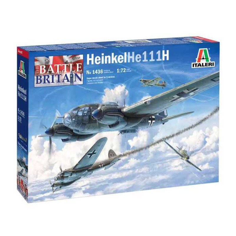 ITALERI 1436 1/72 เครื่องบินทิ้งระเบิด Heinkel HE-111