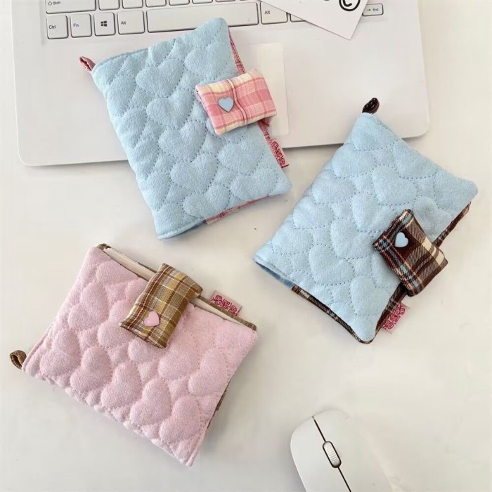 Japanese Niche Love Fabric Handbook Book Cover Life Record Handbook Learn Life Page Notes Diary