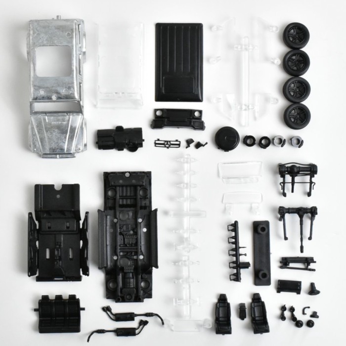 Ready Stock building drive 1: 64 Benz G-Class Off-Road Vehicle Alloy Car Model Assembly Handmade Civ
