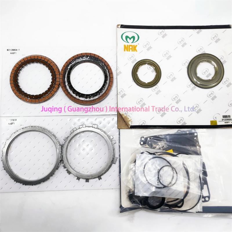 A6GF1 Auto Transmission Assembly Clutch Overhaul Kit, Friction Plate Steel Plate Piston With Seal K