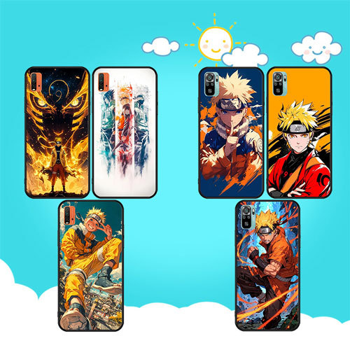 นุ่มสีดํา Redmi 5 5A 5 Plus 6 6A 6 Pro 7 7A K60 K70 K70E A5 NARUTO เคสโทรศัพท์