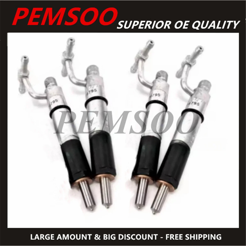 4PCS Fuel Injector for Mitsubishi Engine 4D34 4D31 ME016795 093500-4770  0935004770  093500 4770