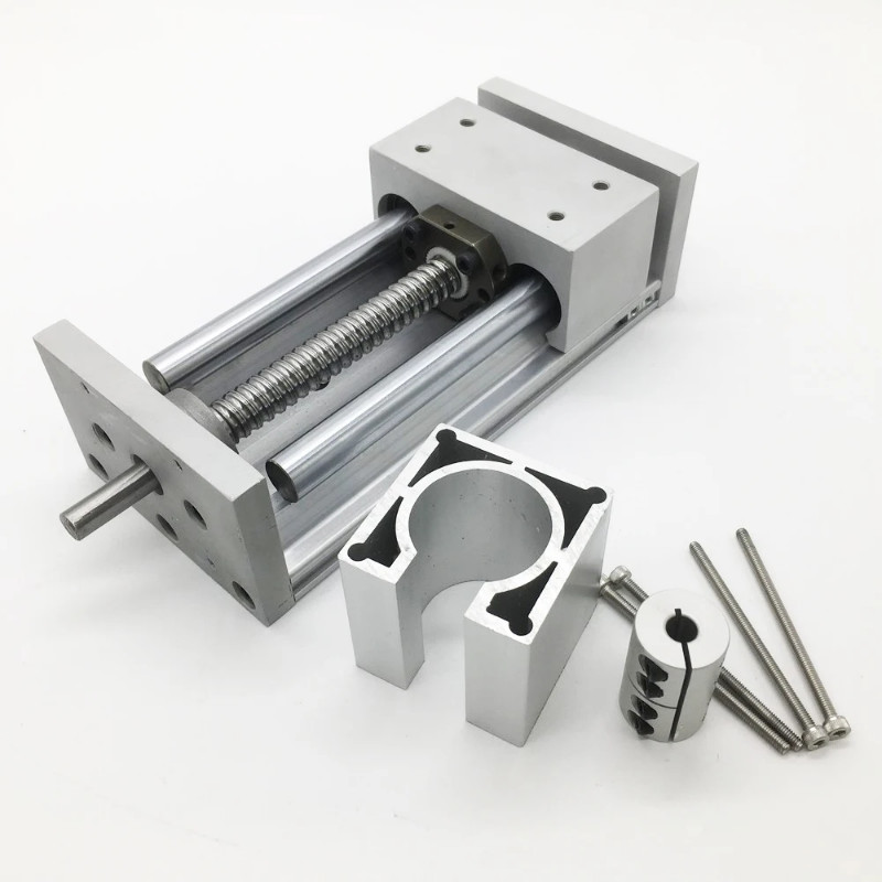 Electric Linear Guide Module  Linear Stage SFU1605 C7 Cross Ball Screw SBR Guide Platform Sliding T