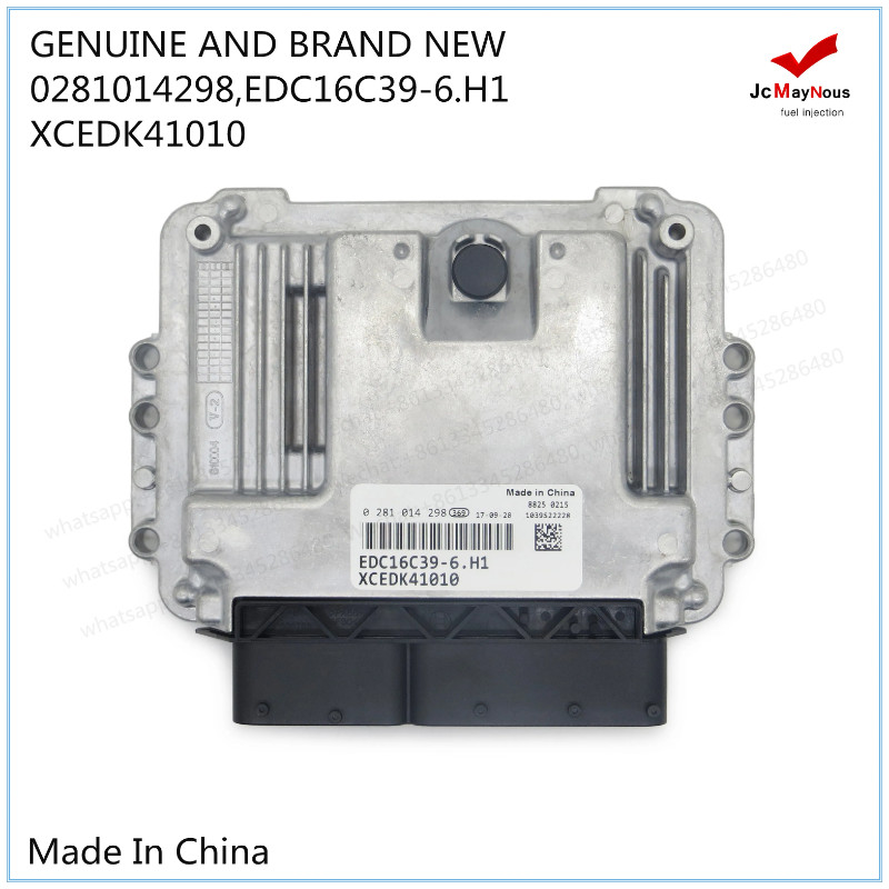 GENUINE AND BRAND NEW ECU 0281014298, ENGINE CONTROL UNIT EDC16C39-6.H1, XCEDK41010