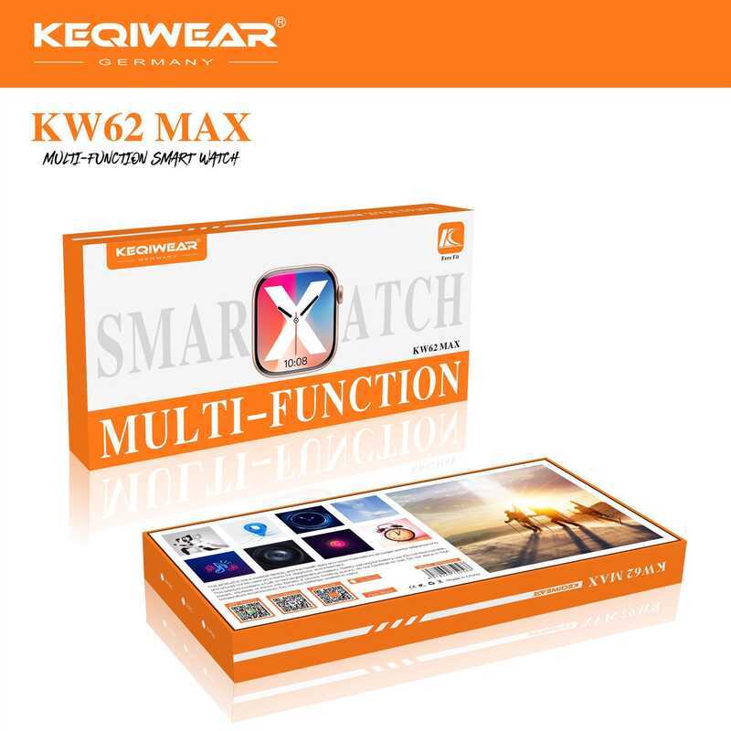 นาฬิกาสปอร์ตKW62 MAX พร้อมฟังก์ชันหลายอย่างและเชื่อมต่อ Bluetooth