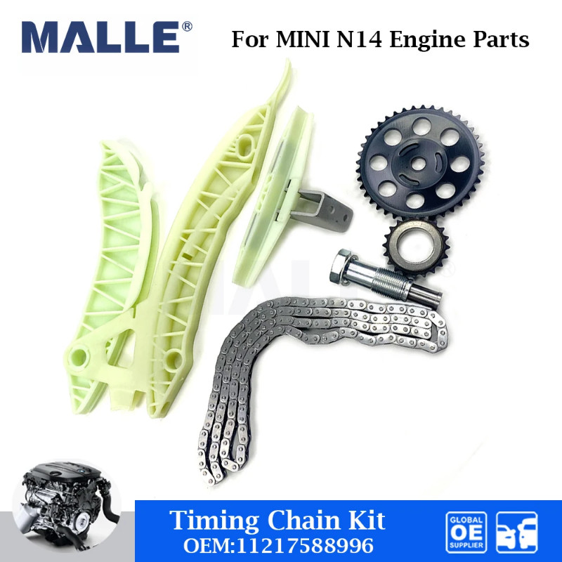 N14 Engine Timing Chain Kit For MINI R55 R56 R57 R58 R59 COOPER 1.6L Turbo N14B16 Auto Car Accessor