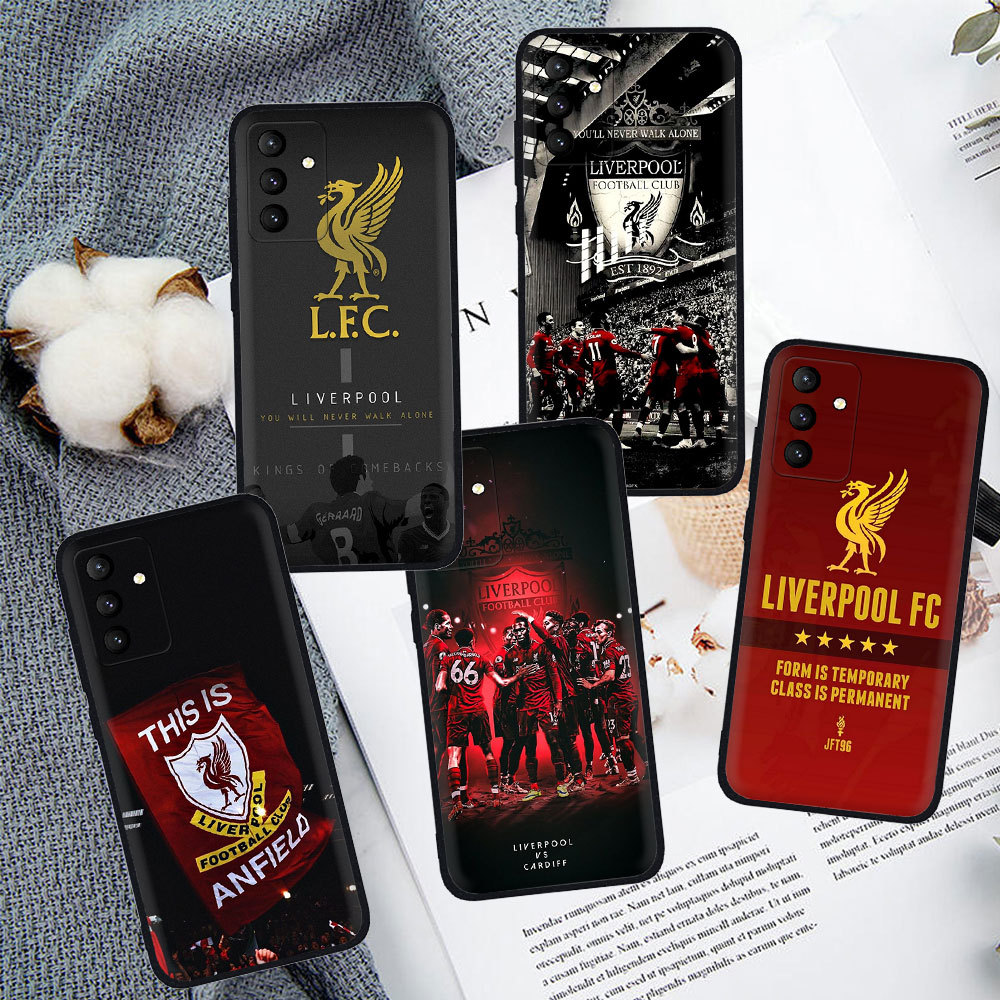 Soft TPU Balck Shell Vivo Y04 Y04s Y21d Y29S Y29T 89G8 Liverpool Football Club Phone Cover Case