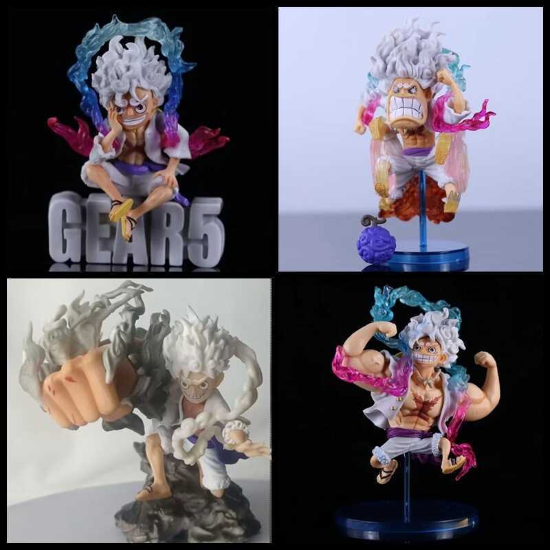 One Piece รุ่น Q Nika Luffy Letter Muscle Nika Fenghuo Lun Luffy รุ่น Bagged รูป