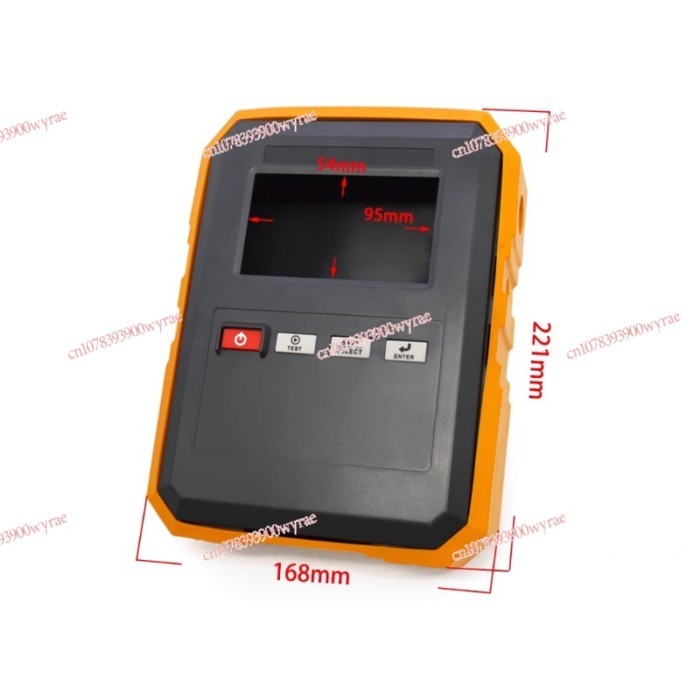221 * 168 * 64MM Handheld Tester Shell Detector Instrument with Button Plastic Shell AK-H-82