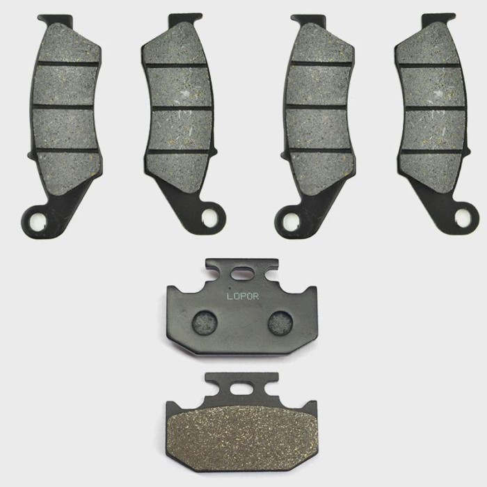 Motorcycle Brake Pads Front&Rear For Kawasaki KLX250 KLX650 KLX 250 650 KX500 KX 500 KX125 KX 125 K