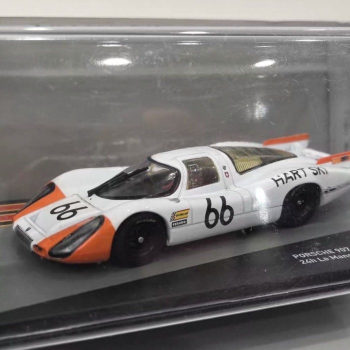 IXO 1/43 Porsche 907 #66 1968 24H Racing Model Alloy