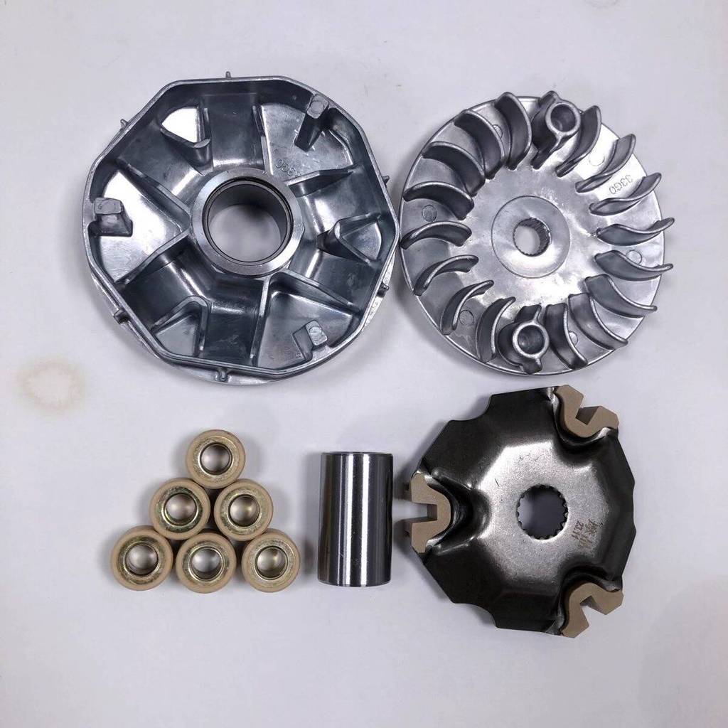 ยิงจริง❤ Rhyme QS100T Rhyme QS125T-2 รถจักรยานยนต์ด้านหน้าคลัทช์ชุด Starter ลูกปัดแผ่นดิสก์ไดรฟ์ Act