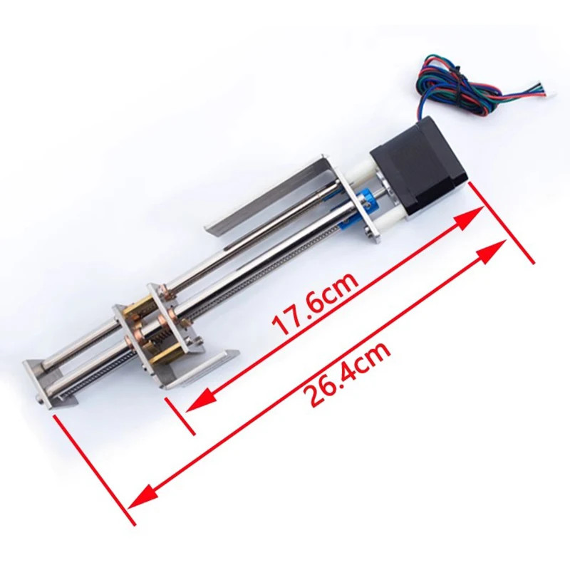 Precision CNC Z-axis sliding table linear guide stepper motor drive with sliding table linear modul