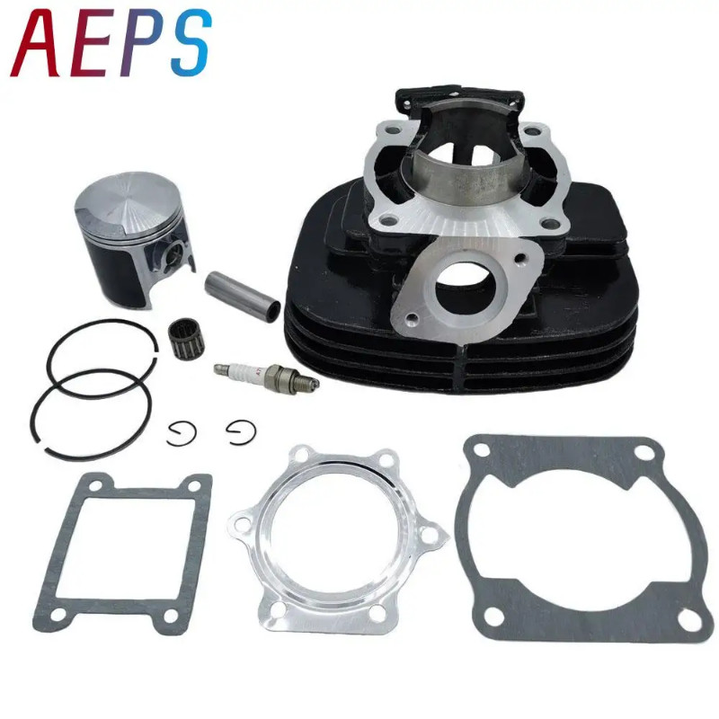 For YAMAHA DT200 DT 125 DT125A DT125B 1974-1981 66MM Cylinder Piston Gasket Kit