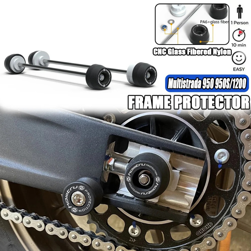 For Ducati Multistrada 950 950S/1200 Enduro/1200 Enduro Pro/1260 Enduro Pro 2016-2021 Front Rear wh