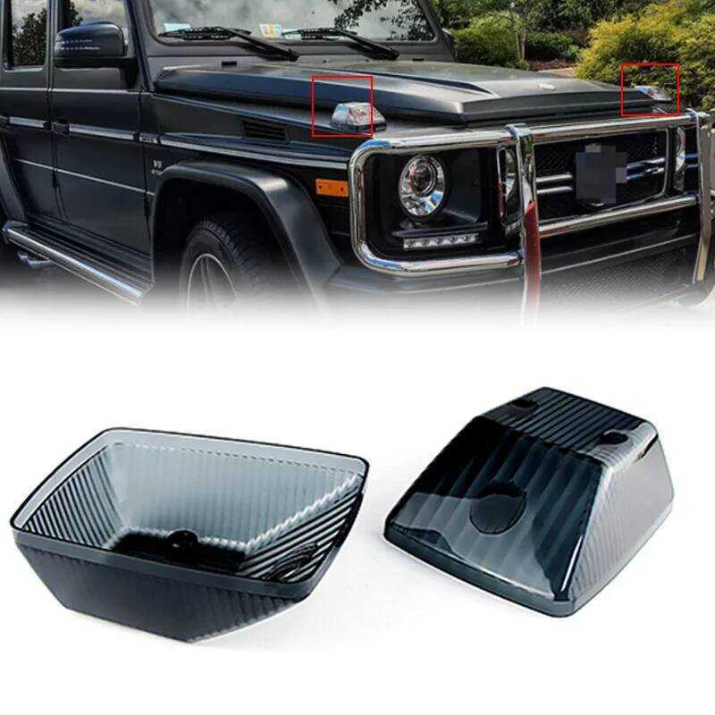 C For Benz W463 G-Class G500 G550 G55 G63 G65 AMG 10-2018 Front Turn Signal Lamp Lens Shells Oem:46