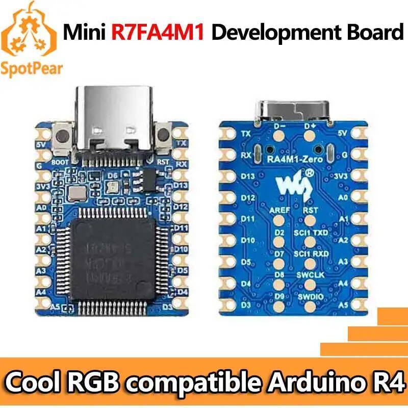UNO Minima RA4M1 ZERO Tiny SuperMini R7FA4M1 บอร์ด Waveshare RA4M1-Zero เข้ากันได้กับ R4 สําหรับ Ard