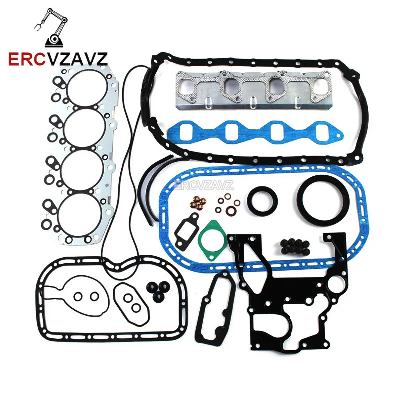 4JG1 4JG1T Engine Gasket Kit for Isuzu Hitachi EX75US-7 ZAX70 ZX70 ZX70LC ZX75UR ZX75US ZX85US Case