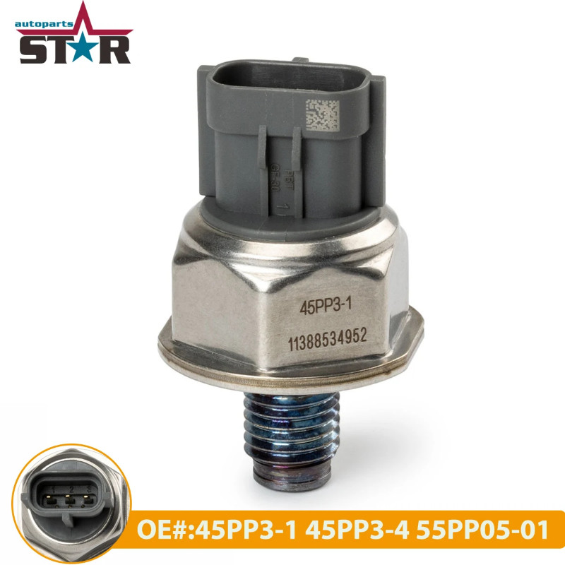 OEM # 45PP3-1 45PP3-4 55PP05-01 Fuel Rail Pressure Sensor For Holden For Isuzu D-MAX For Nissan NP3